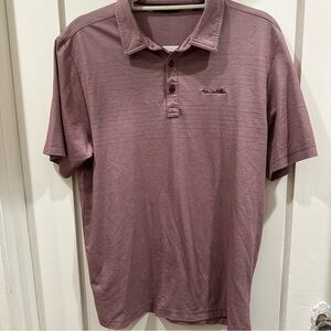 Travis Mathew Men's Polo in Light Red